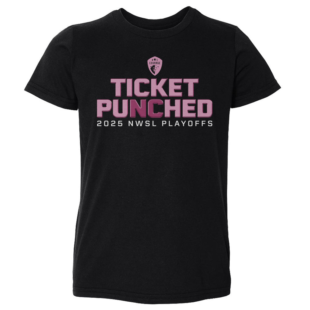 North Carolina Courage Ticket Punched 2025 WHT (ONLINE ORDER ONLY)
