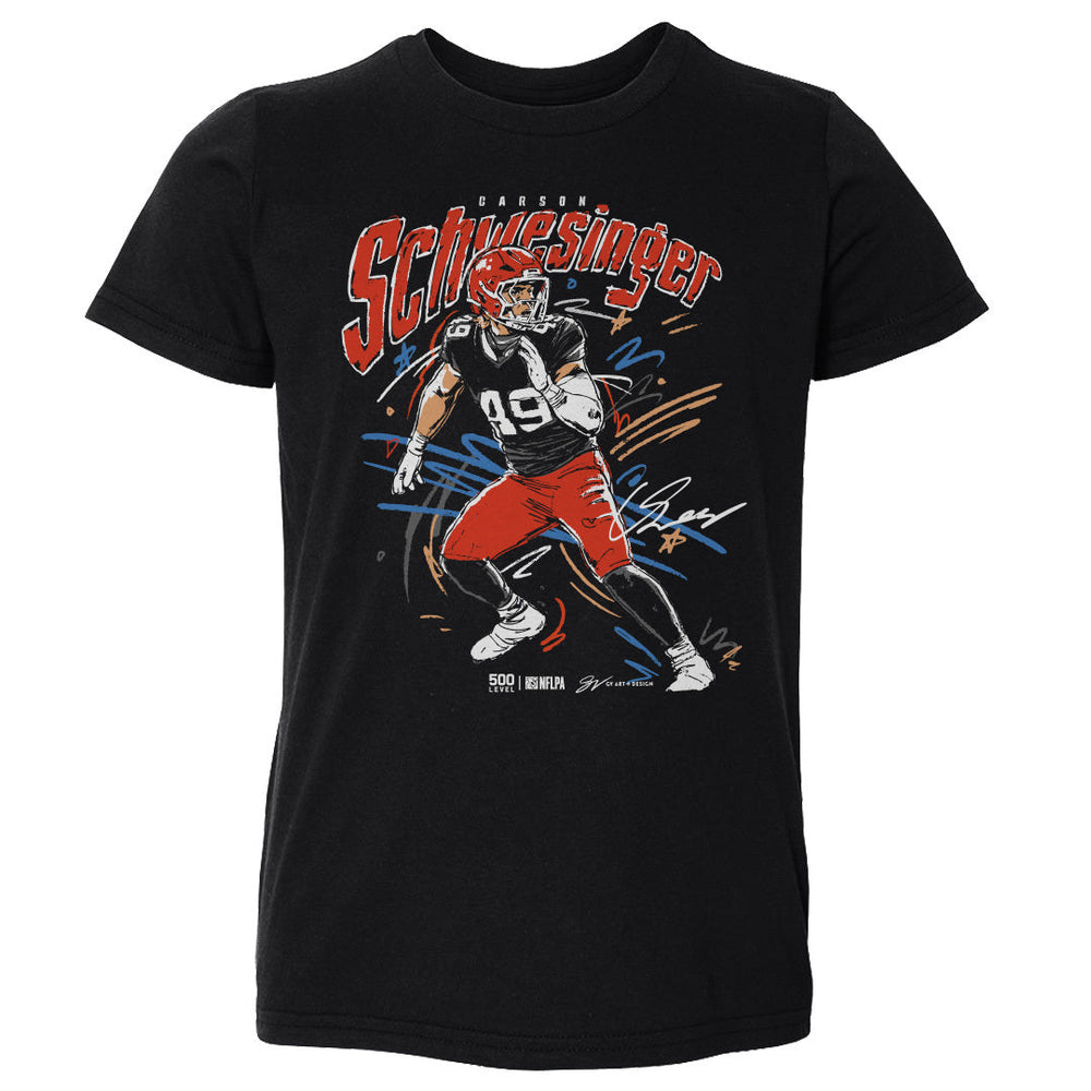 Carson Schwesinger Cleveland Scribble WHT (ONLINE ORDER ONLY)