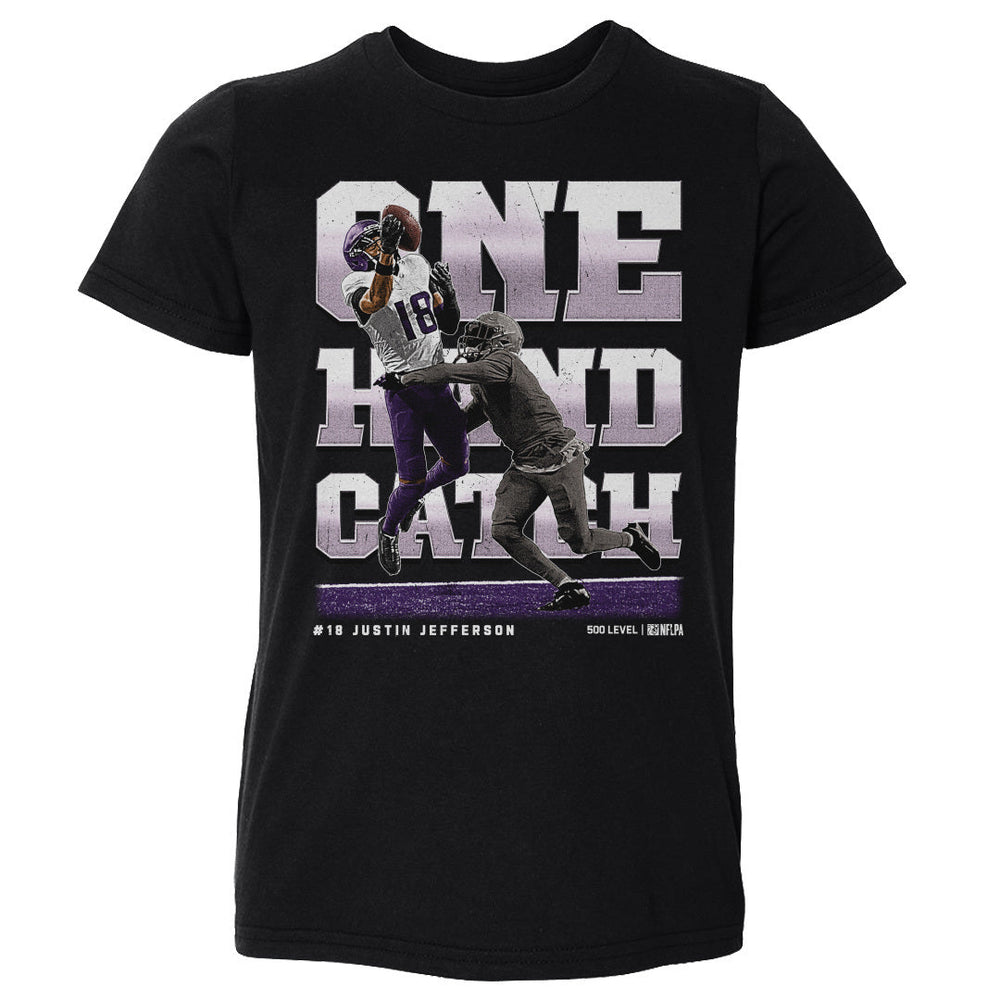 Justin Jefferson Minnesota One Hand Catch WHT (ONLINE ORDER ONLY)