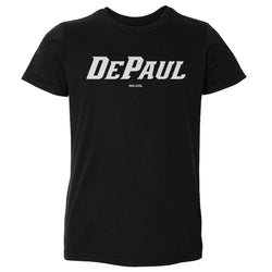 DePaul Blue Demons Wordmark White WHT (ONLINE ORDER ONLY)