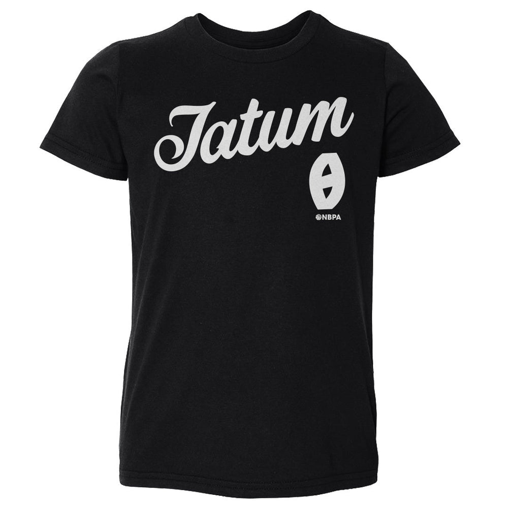 Jayson Tatum Boston Script WHT (ONLINE ORDER ONLY)
