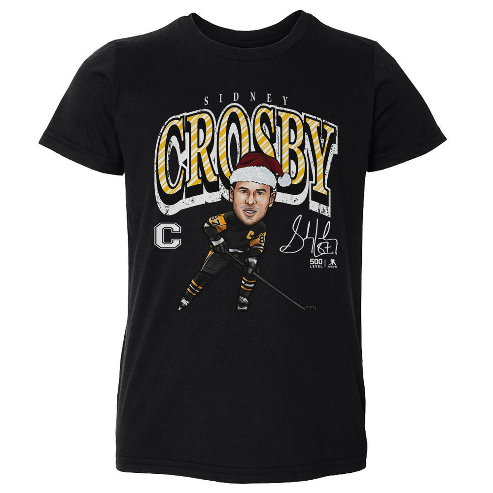 Sidney Crosby Pittsburgh Cartoon Santa Hat WHT (ONLINE ORDER ONLY)