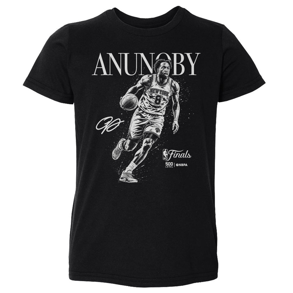 OG Anunoby New York Knicks NBA Finals 2026 Mono WHT