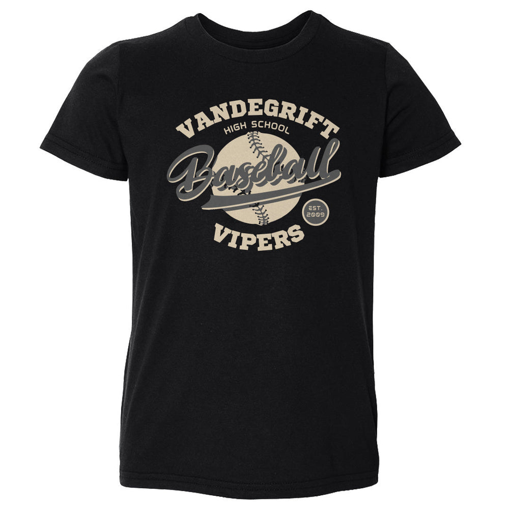 Vandegrift Crown Trio Baseball Script WHT (ONLINE ORDER ONLY)