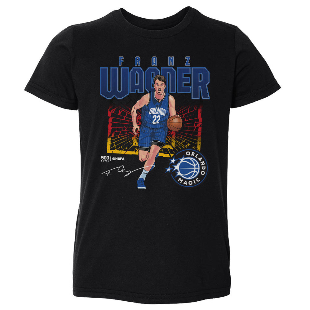 Franz Wagner Orlando Magic Shattered Flag WHT (ONLINE ORDER ONLY)