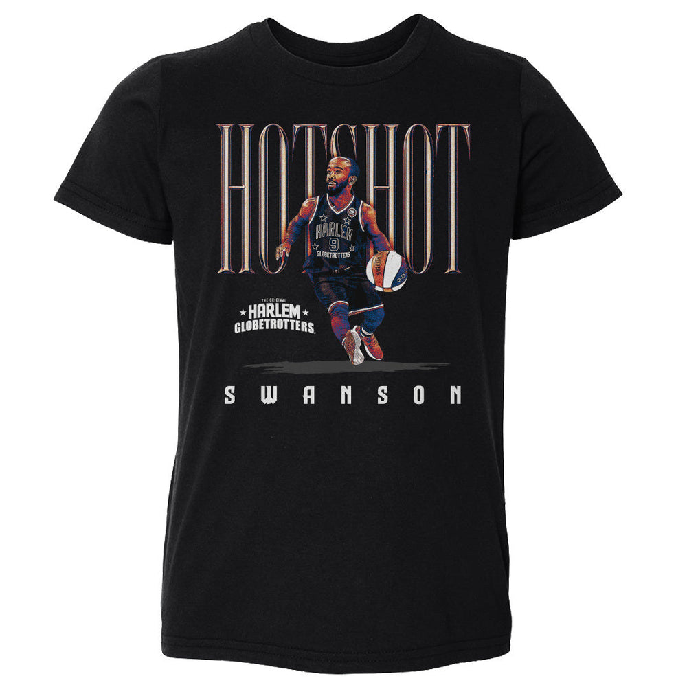 Hot Shot Swanson Harlem Globetrotters Nickname WHT (ONLINE ONLY)