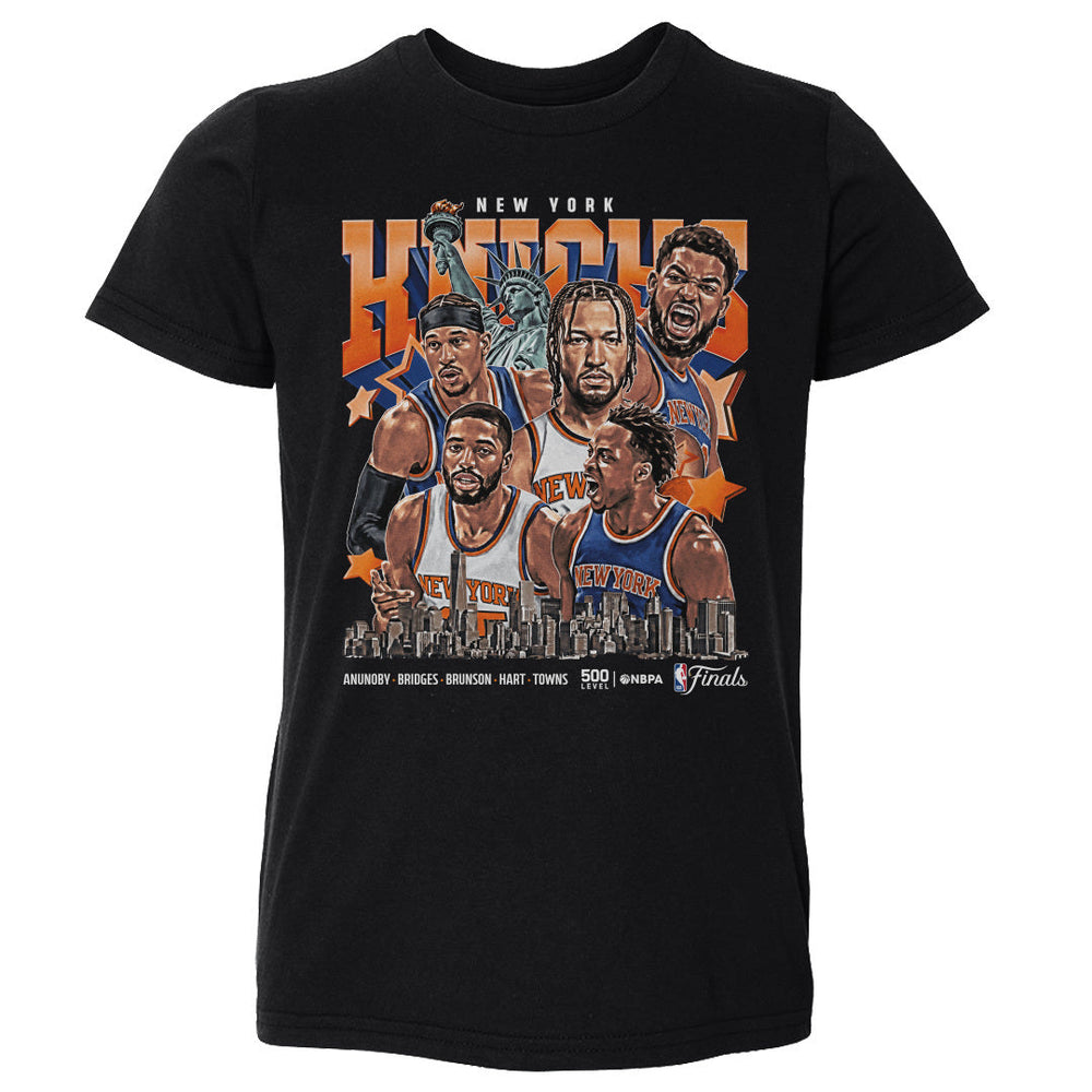 New York Knicks NBA Finals 2026 Collage WHT