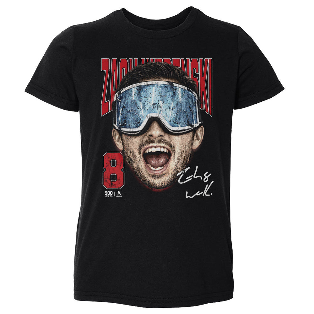 Zach Werenski Columbus Goggles WHT (ONLINE ORDER ONLY)