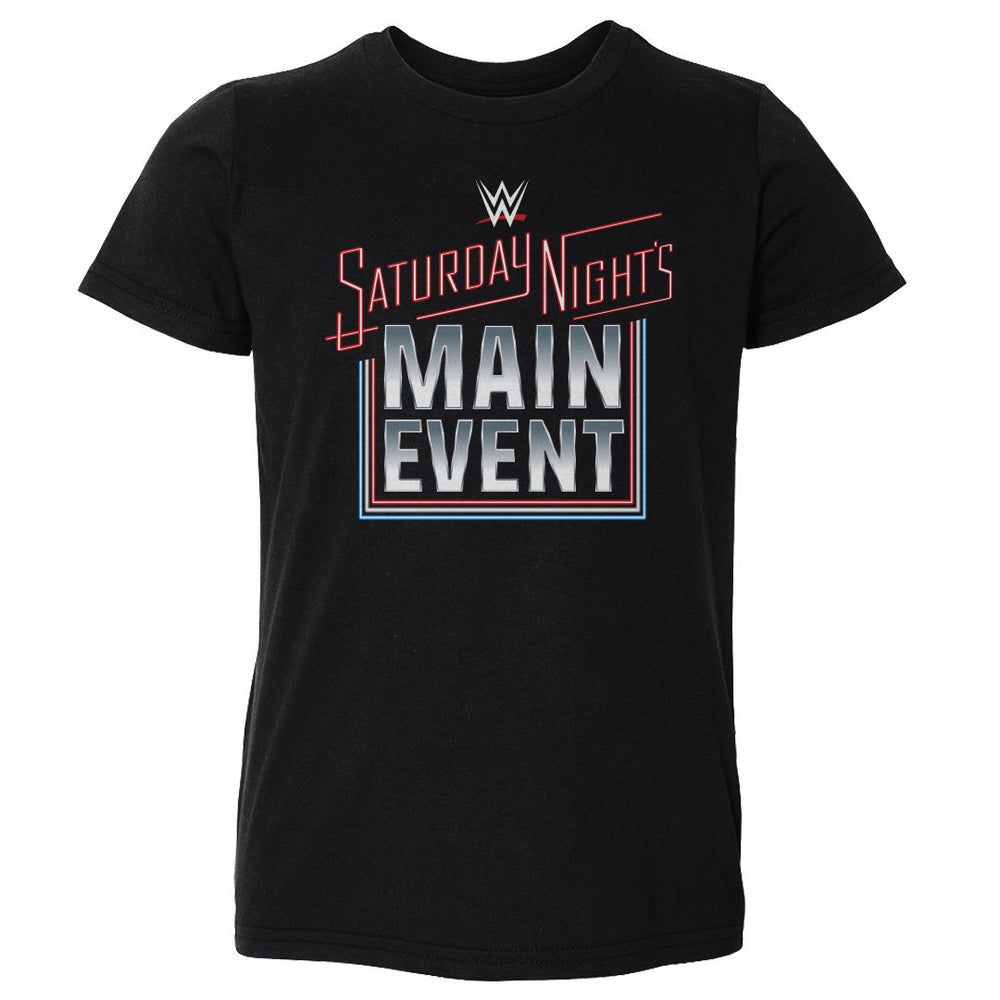 WWE Saturday Night's Main Event 2024 Logo WHT (ONLINE ORDER ONLY)