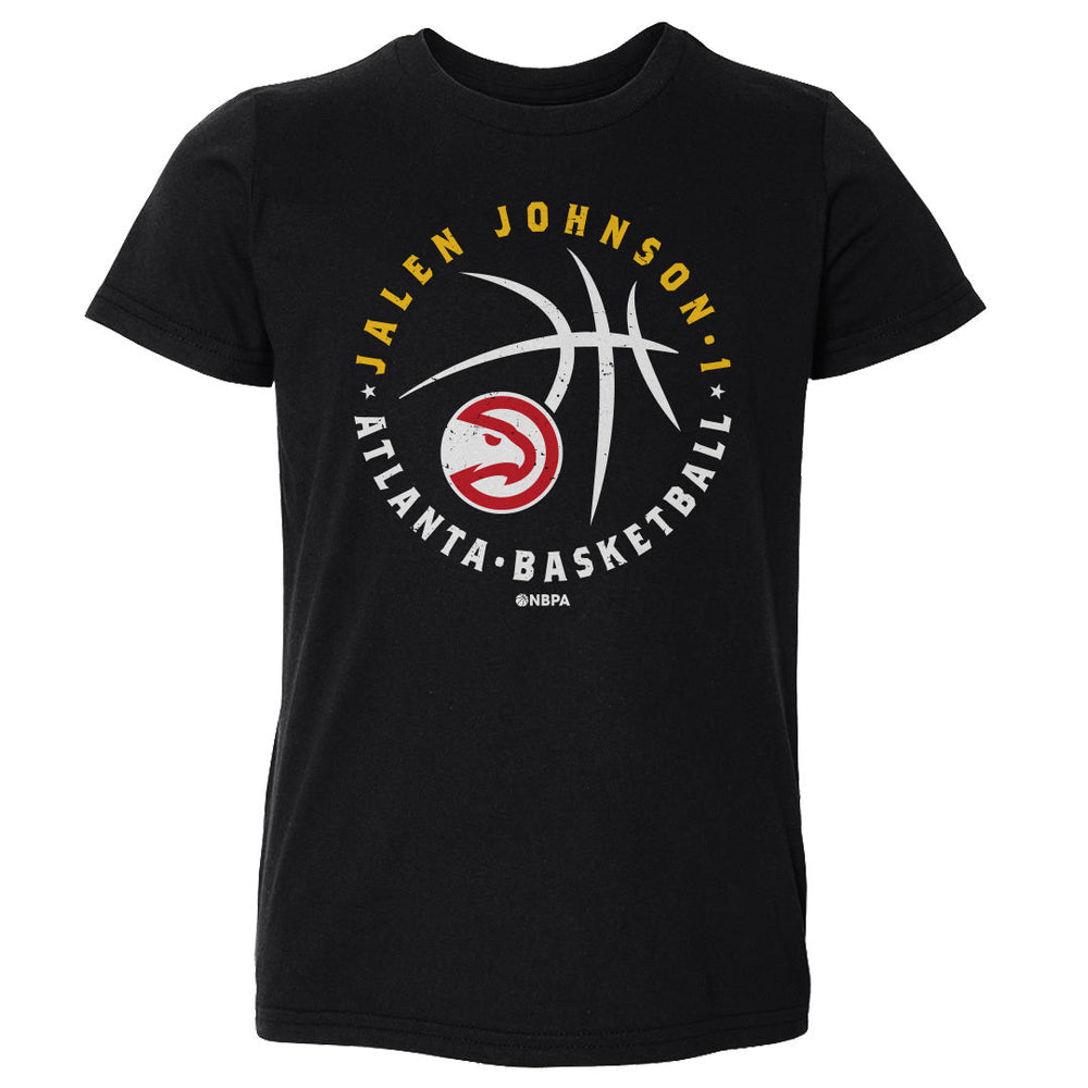Jalen Johnson Atlanta Hawks Player Ball WHT (ONLINE ORDER ONLY)