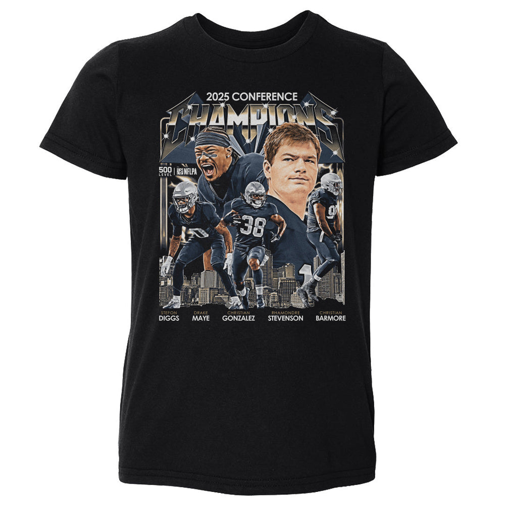 New England Football 2025 Conference Champions Vintage WHT (ONLINE ORDER ONLY)