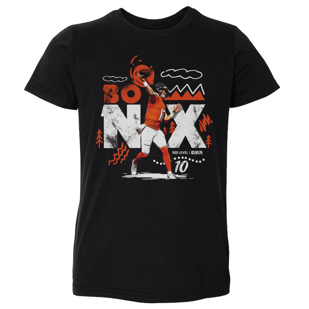 Bo Nix Denver Player Name WHT (ONLINE ORDER ONLY)