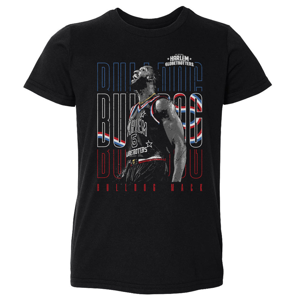 Bulldog Mack Harlem Globetrotters Outline Repeat WHT (ONLINE ONLY)