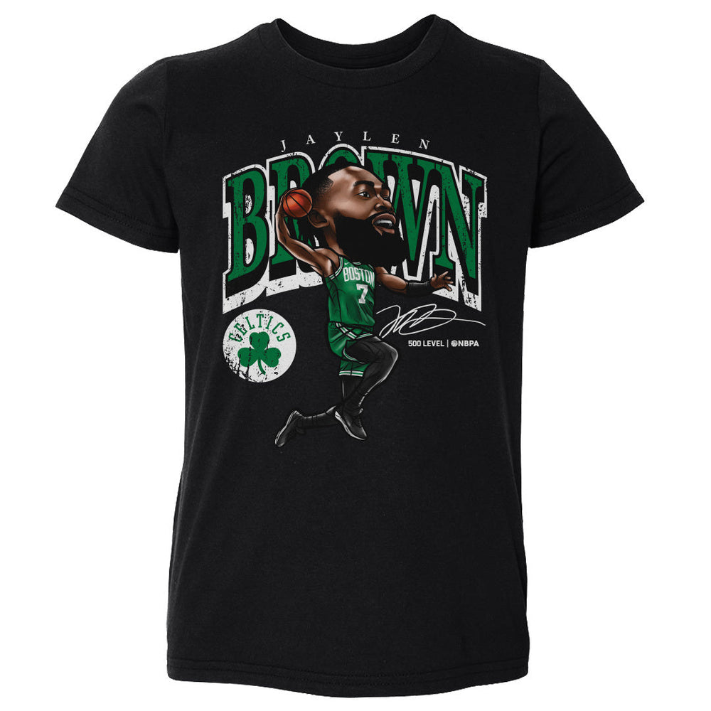 Jaylen Brown Boston Celtics Cartoon WHT (ONLINE ORDER ONLY)