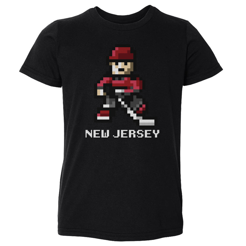 New Jersey Hockey 8-bit WHT (ONLINE ORDER ONLY)