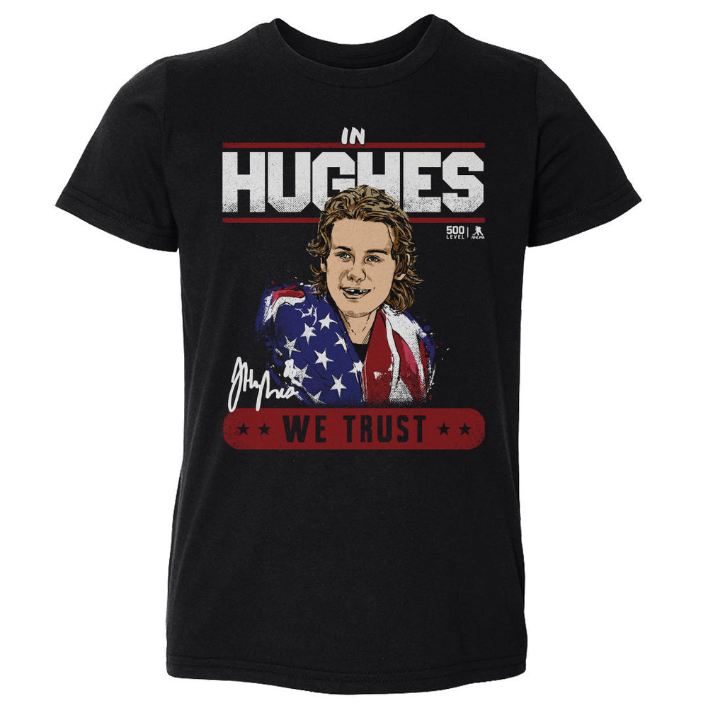 Jack Hughes New Jersey USA Trust WHT (ONLINE ORDER ONLY)