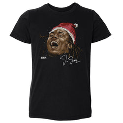 Justin Jefferson Minnesota Portrait Santa Hat WHT (ONLINE ORDER ONLY)