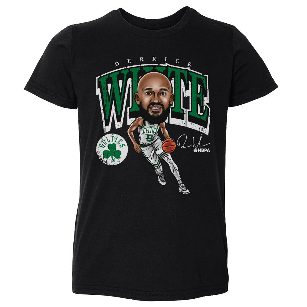 Derrick White Boston Celtics Cartoon WHT (ONLINE ORDER ONLY)