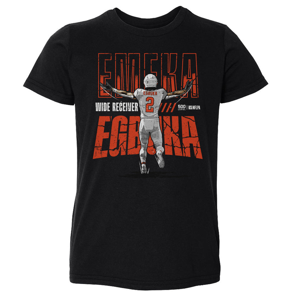 Emeka Egbuka Tampa Bay TD Pose WHT (ONLINE ORDER ONLY)