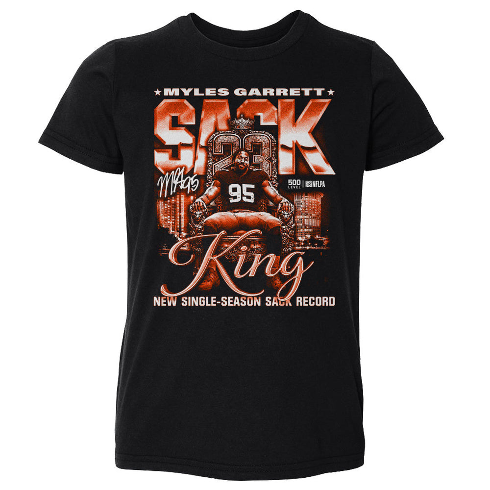 Myles Garrett Cleveland Sack King WHT (ONLINE ORDER ONLY)