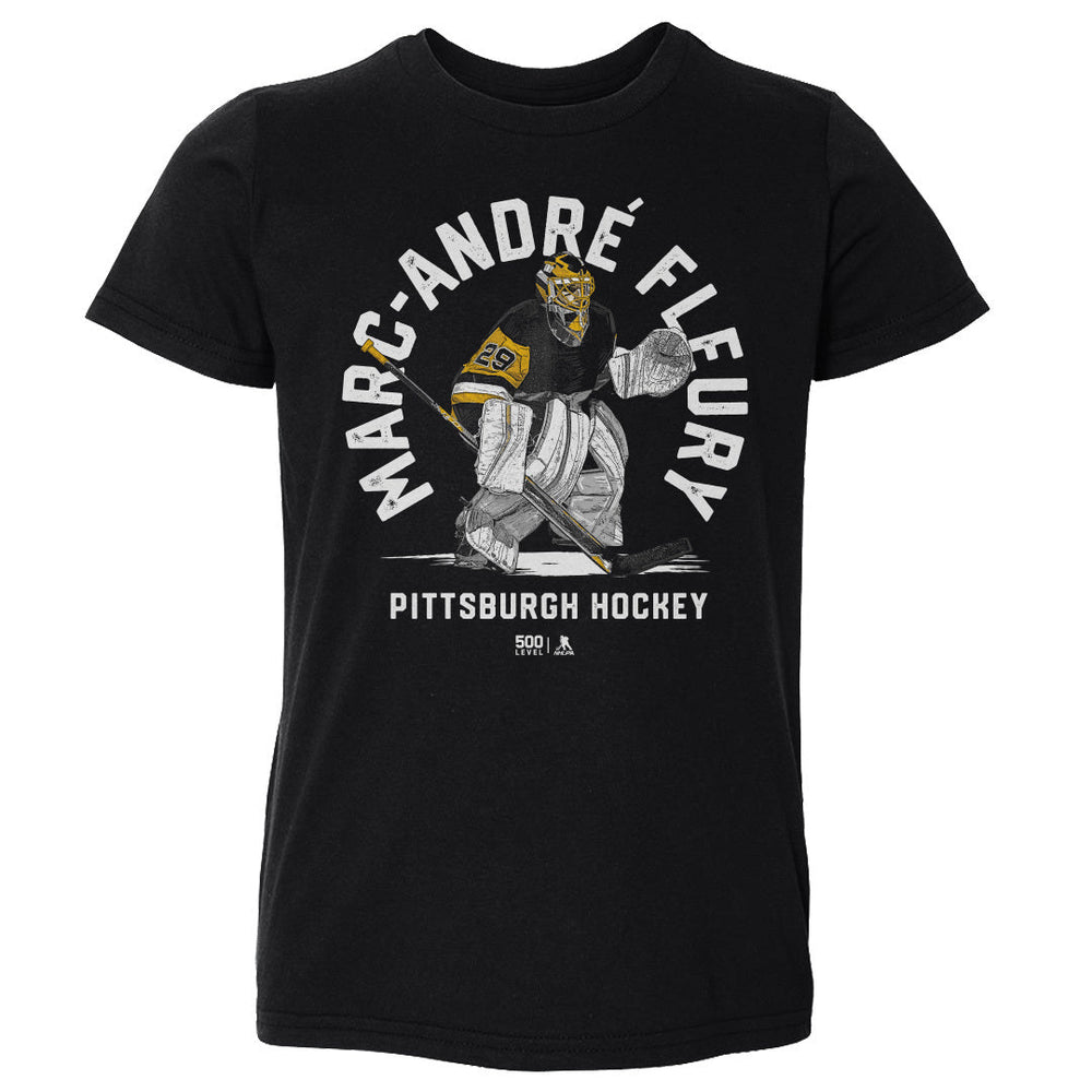 Marc-Andre Fleury Pittsburgh Emblem WHT (ONLINE ORDER ONLY)
