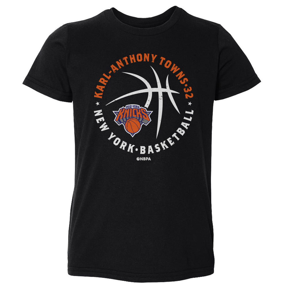 Karl-Anthony Towns New York Knicks Player Ball WHT