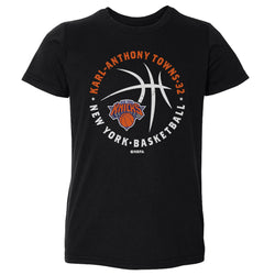 Karl-Anthony Towns New York Knicks Player Ball WHT