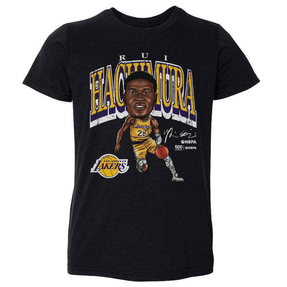 Rui Hachimura Los Angeles Lakers Cartoon WHT (ONLINE ORDER ONLY)