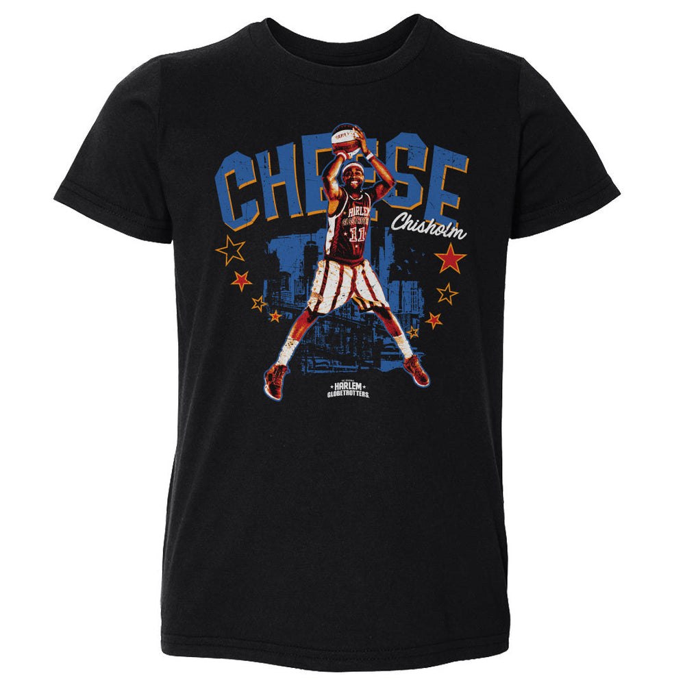 Cheese Chisholm Harlem Globtrotters Nickname WHT (ONLINE ORDER ONLY)