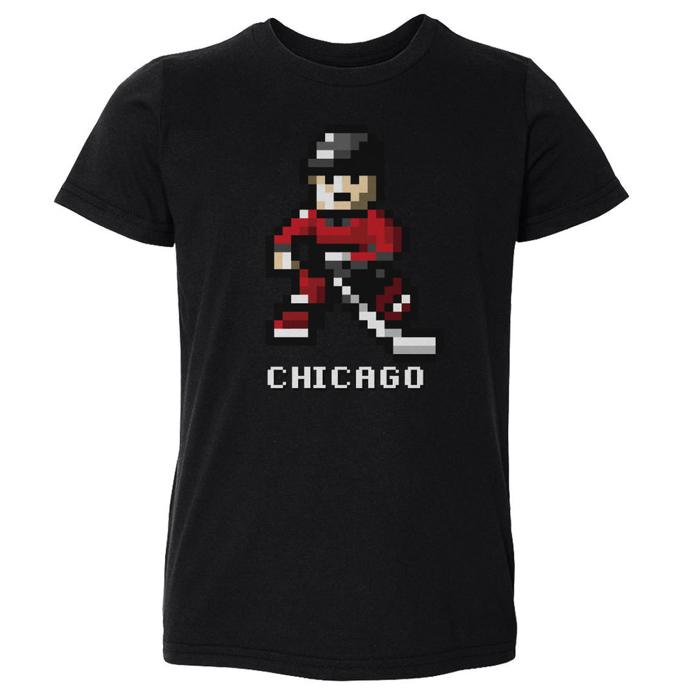 Chicago Hockey 8-bit WHT (ONLINE ORDER ONLY)