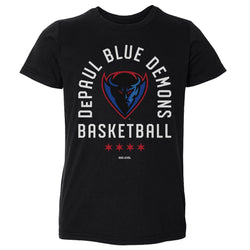 DePaul Blue Demons Basketball Arc WHT (ONLINE ORDER ONLY)