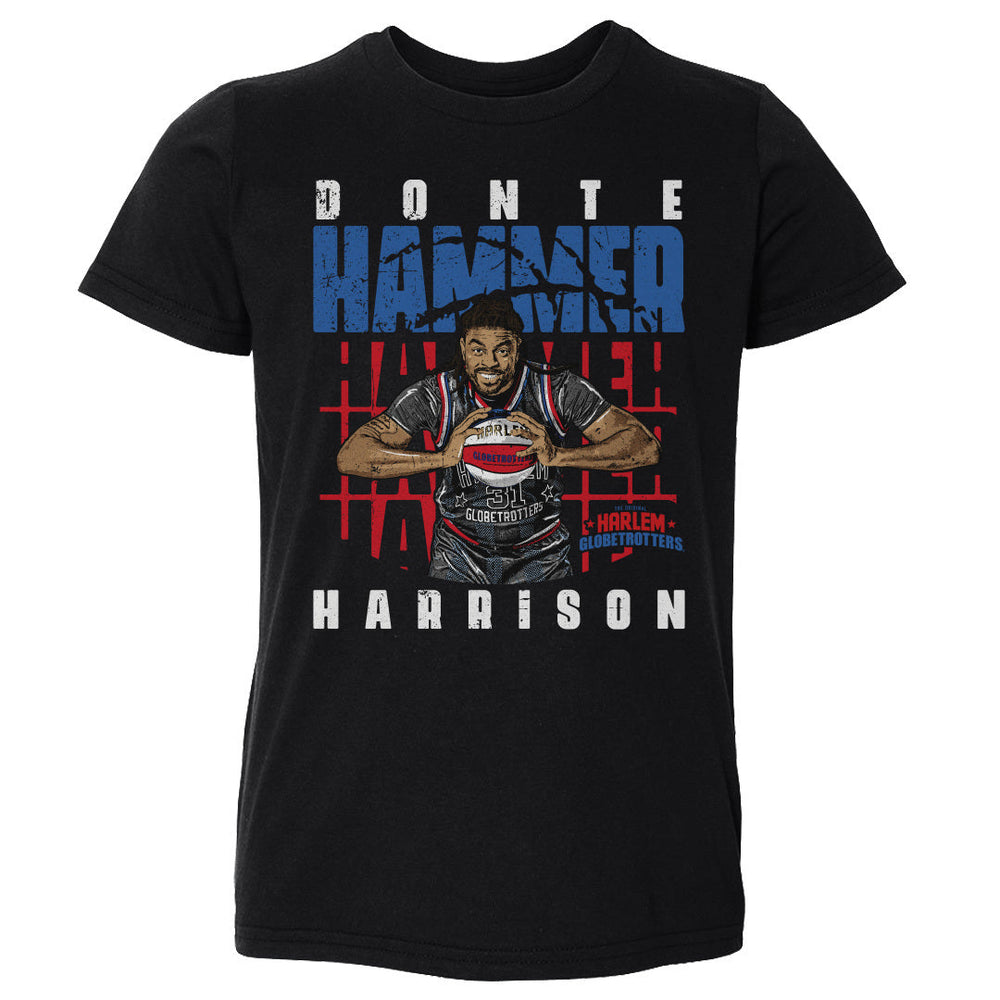 Hammer Harrison Harlem Globetrotters Pose WHT (ONLINE ONLY)