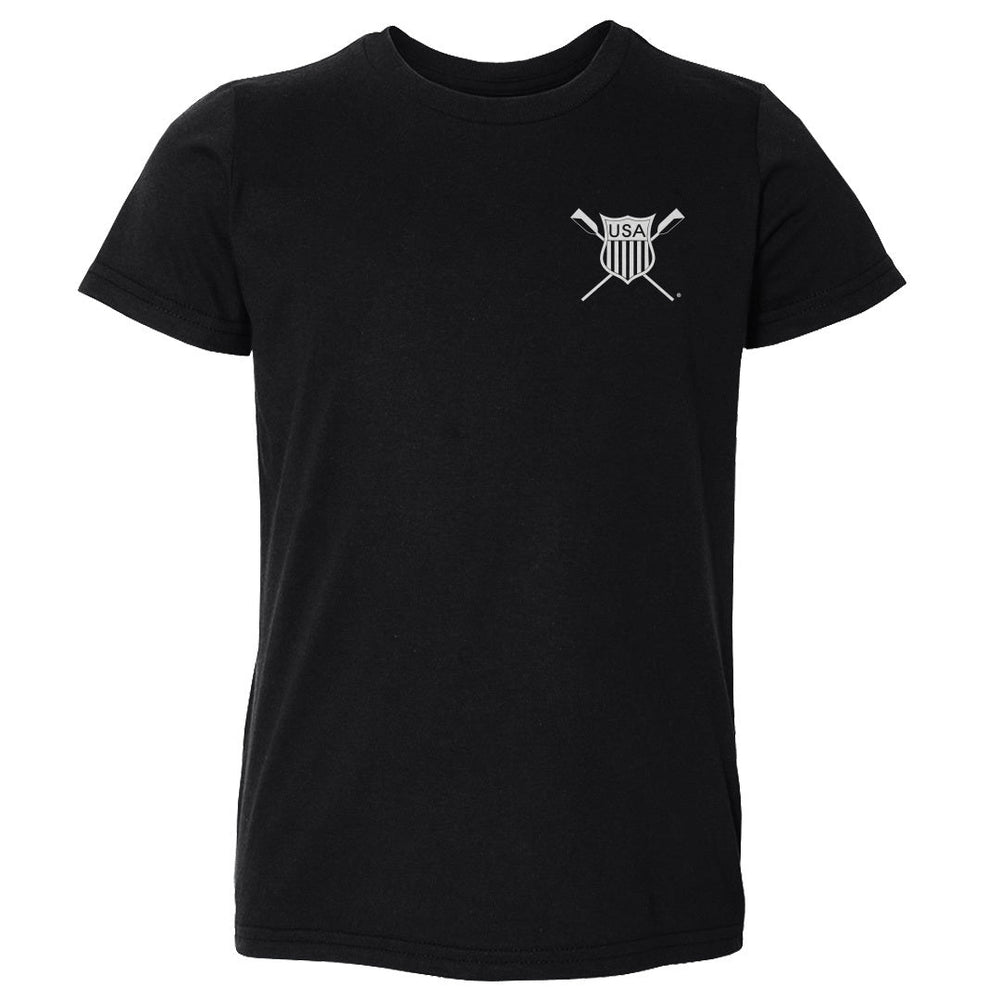 USRowing Emblem Pocket White WHT (ONLINE ORDER ONLY)