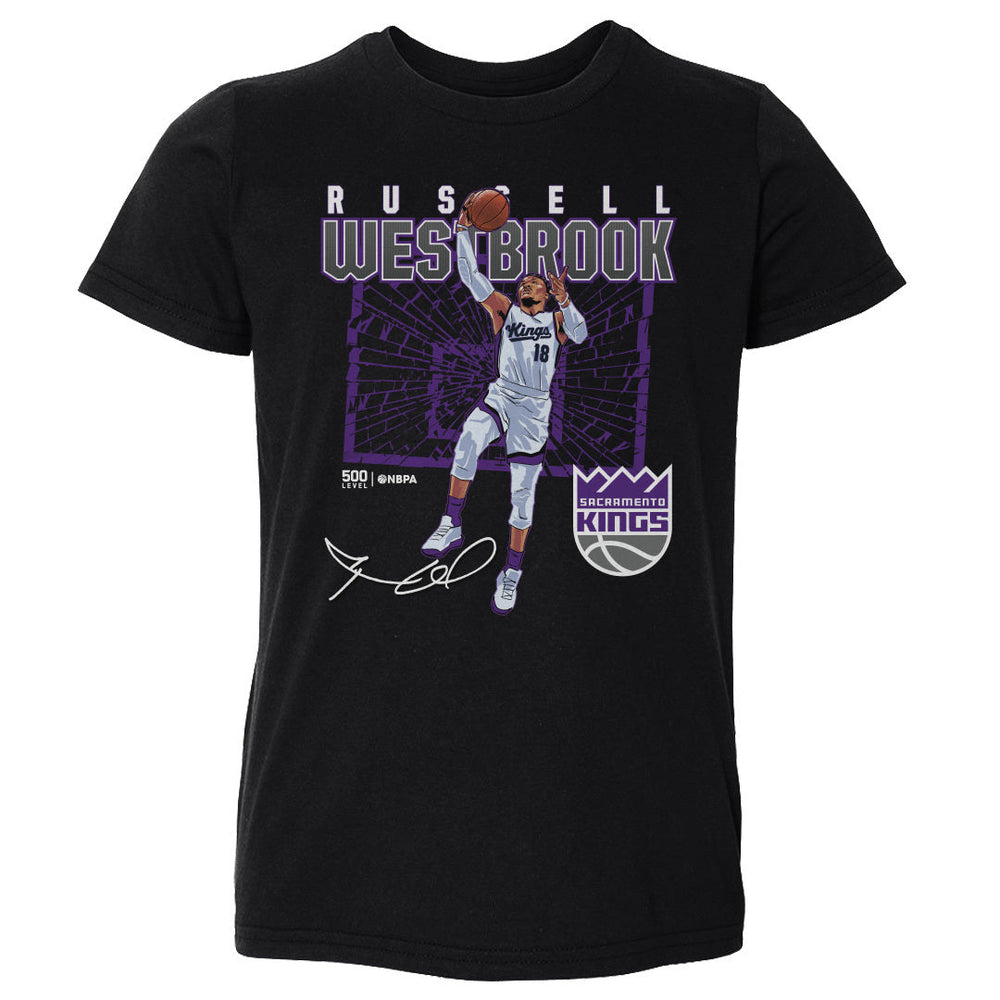 Russell Westbrook Sacramento Kings Shattered WHT (ONLINE ORDER ONLY)