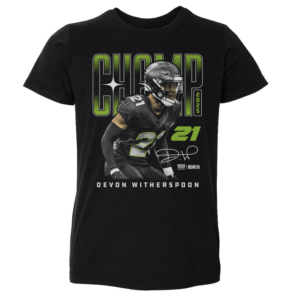 Devon Witherspoon Seattle 2025 Champ WHT (ONLINE ORDER ONLY)