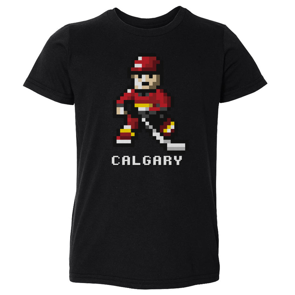 Calgary Hockey 8-bit WHT (ONLINE ORDER ONLY)