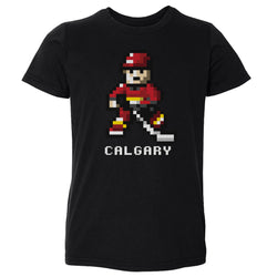 Calgary Hockey 8-bit WHT (ONLINE ORDER ONLY)
