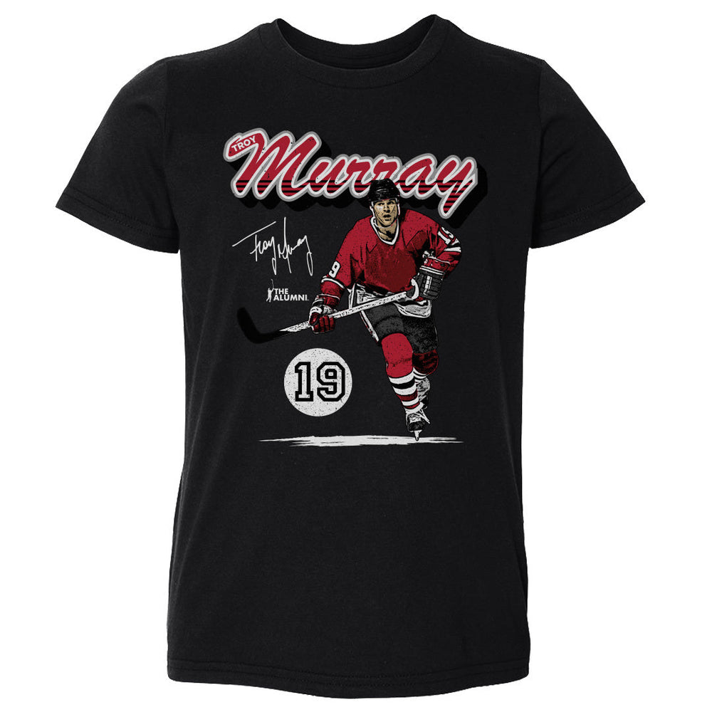Troy Murray Chicago Retro Script WHT