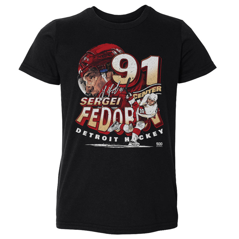Sergei Fedorov Detroit Player Name WHT (ONLINE ORDER ONLY)