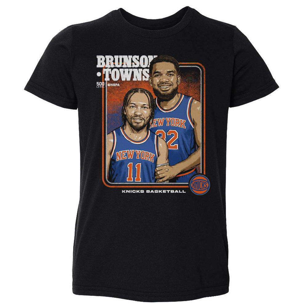 Jalen Brunson & Karl-Anthony Towns New York Knicks Step Brothers WHT