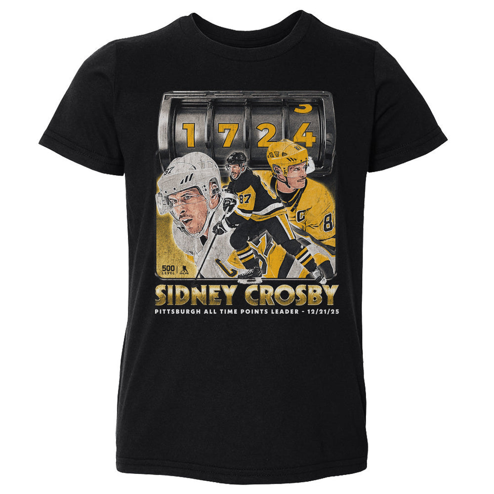 Sidney Crosby Pittsburgh All Time Points Leader WHT (ONLINE ORDER ONLY)