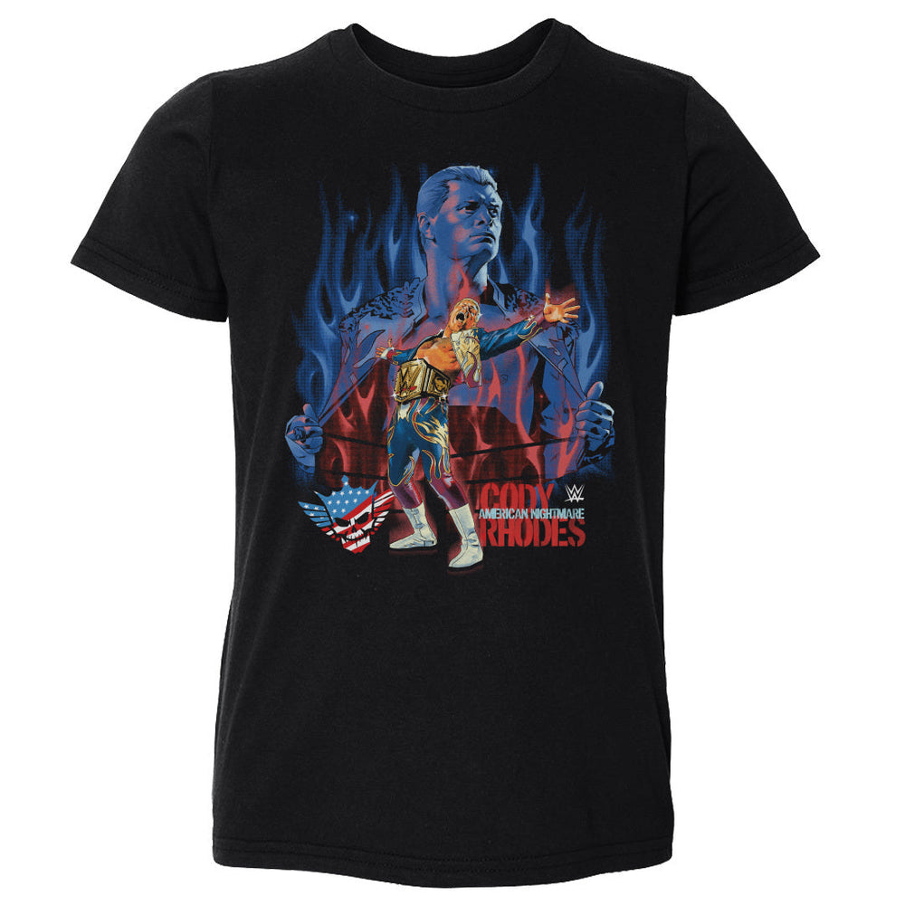 Cody Rhodes Flames WHT (ONLINE ORDER ONLY)
