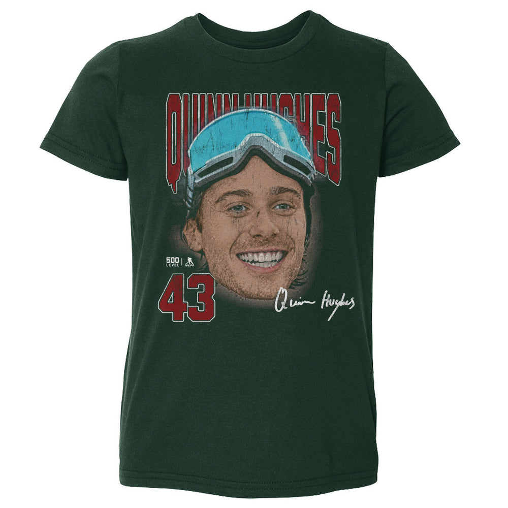 Quinn Hughes Minnesota Goggles WHT (ONLINE ORDER ONLY)