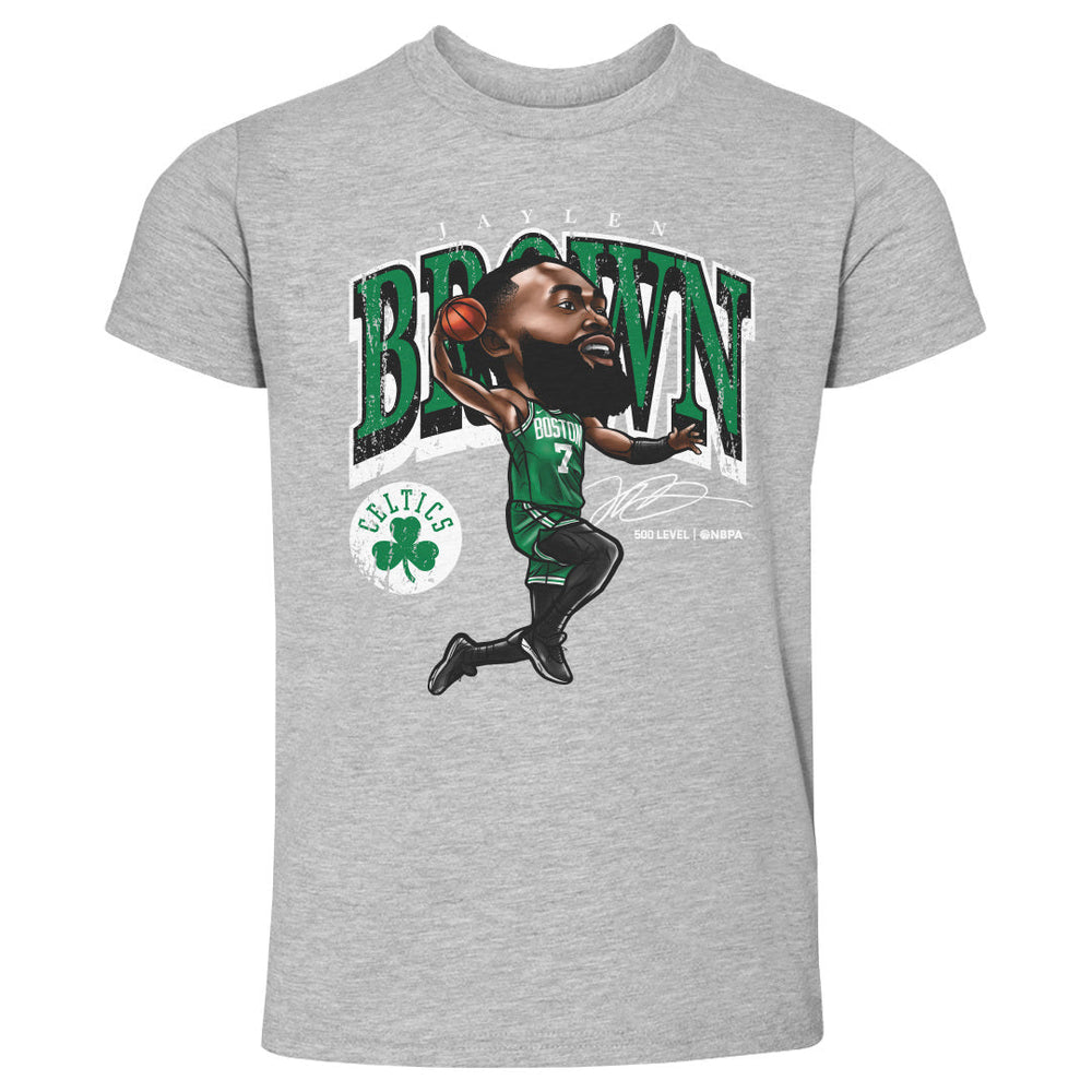 Jaylen Brown Boston Celtics Cartoon WHT (ONLINE ORDER ONLY)