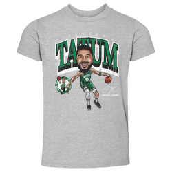 Jayson Tatum Boston Celtics Cartoon WHT (ONLINE ORDER ONLY)