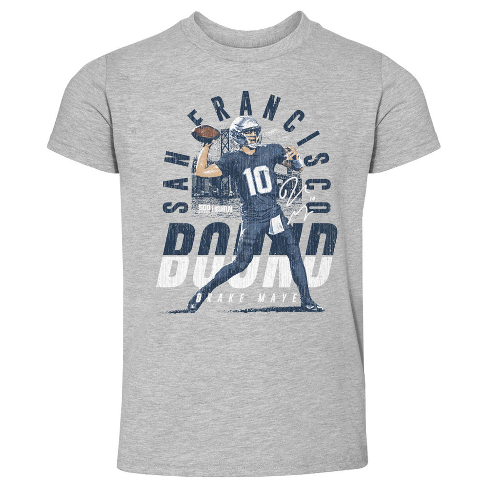 Drake Maye New England San Francisco Bound WHT (ONLINE ORDER ONLY)