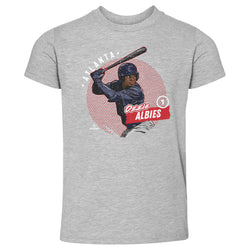 Ozzie Albies Atlanta Dots WHT