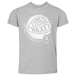 Tyrese Maxey Philadelphia Basketball WHT (ONLINE ORDER ONLY)