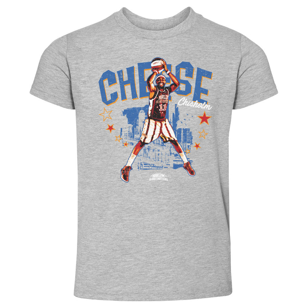 Cheese Chisholm Harlem Globtrotters Nickname WHT (ONLINE ORDER ONLY)