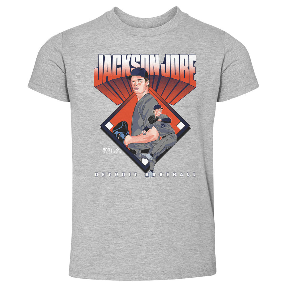 Jackson Jobe Detroit Baseball Diamond WHT (ONLINE ORDER ONLY)